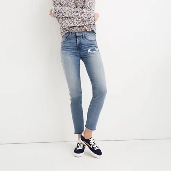 Madewell Stovepipe Jeans 24 - Picture 1 of 8